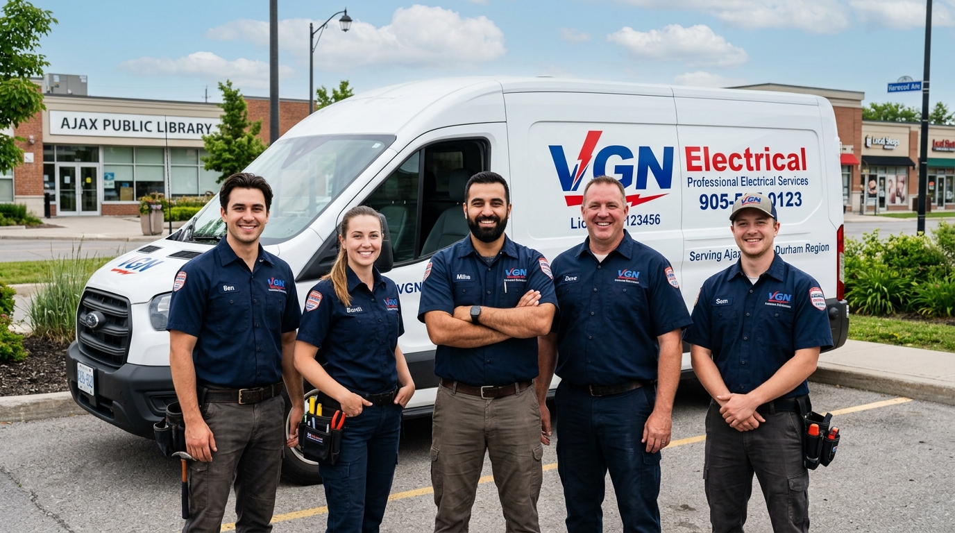 SMM Electric team of licensed master electricians in Ajax Ontario